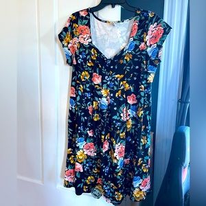 Maternity Floral Dress